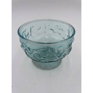 Anchor Hocking Lido Milano 2 7/8” Aqua Blue Champagne Sherbet